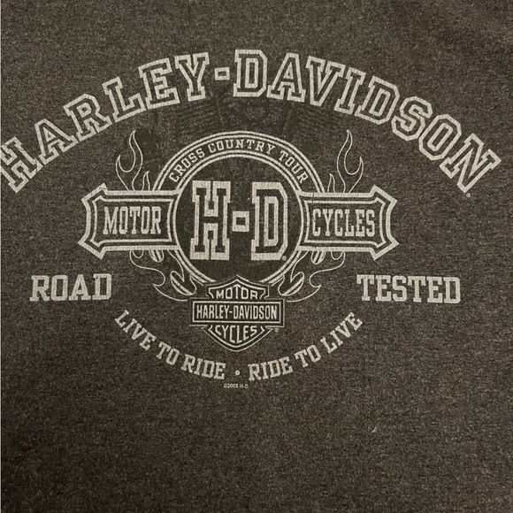 Orlando Harley Davidson Motorcycles T-Shirt - Picture 3 of 4